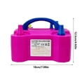 thumbnail image 3 of Portable Air For Balloons Automatic Inflation Universal Quick Inflator With Durable Design Lightweight For Party Decorations Event Planner Organizer Bag Party Flags 3x5 Special Event Dresses Women, 3 of 4