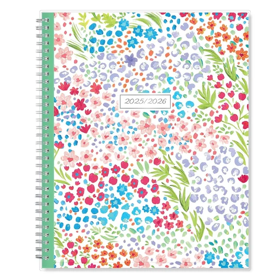 2025-2026 Blue Sky Ditsy Dapple 8.5" X 11" Academic Weekly & Monthly Planner