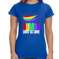 thumbnail image 2 of LGBT Human Rainbow Shirt Lesbian Gay Pride Shirt Rainbow Womens T Shirts, 2 of 8