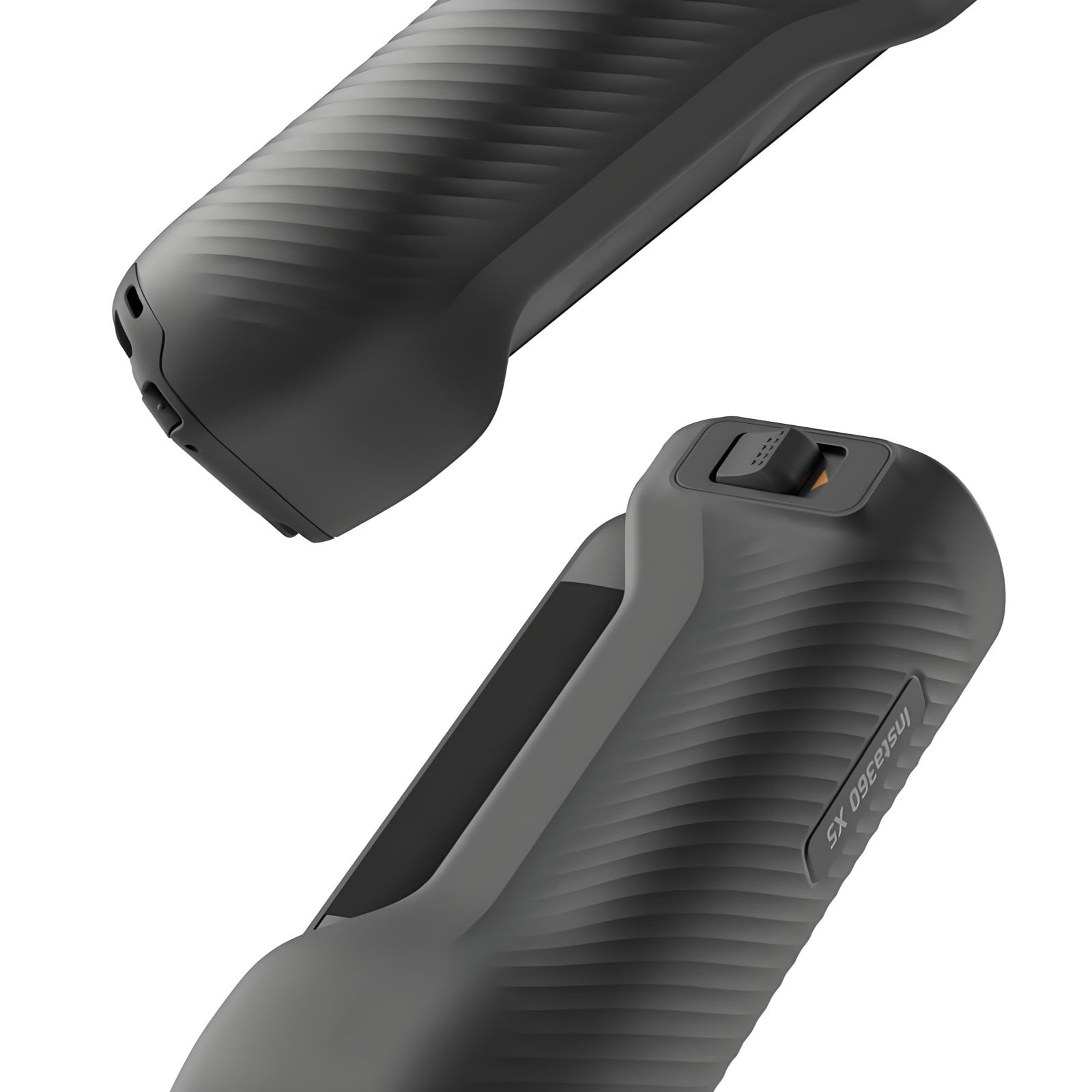 Insta360 X4 Foldable Utility Handle – Compact Hand Grip & Tripod Stand with Soft Rubber Grip, USB Charging Access, and Protective Folding Design