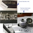 thumbnail image 4 of 1500 Meters Mini-King Spool 60WT Machine Embroidery Bobbin Fill Thread White Black for Sewing Embroidery Machines, 4 of 6