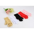 thumbnail image 3 of Xiao Hua 2 guantes largos de encaje floral de 21,6 cm para mujer, ideales para bodas, Halloween, cosplay y fiestas, color blanco, 3 of 4