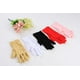 thumbnail image 3 of Nvzi 2 guantes largos de encaje con diseño floral de 8,66 pulgadas para dama, para bodas, Halloween, fiestas de cosplay, color beige, 3 of 4