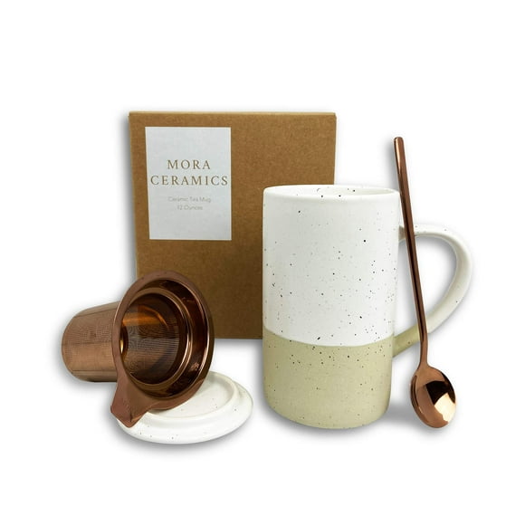 Mora Ceramics Tea Cup with Loose Leaf Infuser