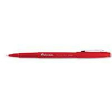 UNV50503 Porous Point Stick Pen- Red Ink- Medium- Dozen