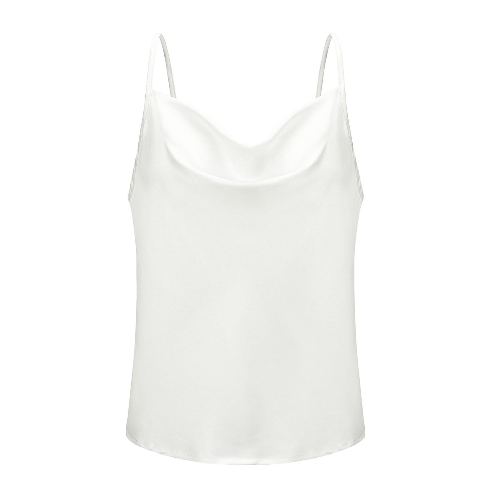cream satin cami top