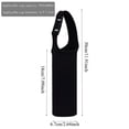 thumbnail image 3 of Sport Camping Accessories Portable Pouch Water Bottle Cover Water Bottle Case Cup Sleeve Vacuum Cup Sleeve BLACK, 3 of 8