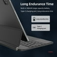 thumbnail image 4 of Graflsoa Clavier Magnétique Sans Fil avec Rétroéclairage, Longue Autonomie, Compatible avec iPad Air 4/5 et iPad Pro 11/12,9 Pouces, Options Noir/blanc, BT 5.2, Recharge USB‐C, 4 of 5