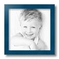 thumbnail image 2 of ArtToFrames 10x10 Inch Distressed Blue Picture Frame, This Blue Wood Poster Frame is Great for Your Art or Photos, Comes with Regular Glass (4481), 2 of 8