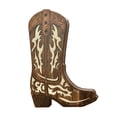 thumbnail image 2 of QuickGo Wooden Cowboy Boots Wall Planter for Indoor Plants, Western Boot Flower Hanging Vase for Faux Flower, Rustic Home Wall Decor for Bathroom Bedroom Living Room, 2 of 4