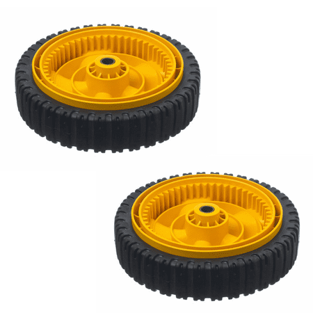 - 2 Pack Genuine MTD 634-04100A Front Wheel Fits Yard-Man Yard Machines Bolens OEM