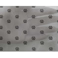 thumbnail image 4 of oneOone Georgette Viscose Fabric Lotus Block Print Fabric By Yard 42 Inch Wide, 4 of 4