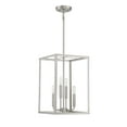 thumbnail image 3 of Trade Winds Lighting 4-Light Pendant Light In Brushed Nickel, 3 of 7
