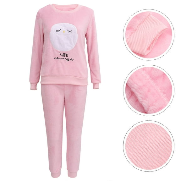 GOOHOCHY Cartoon Suits for Women Pyjamas 's Pink