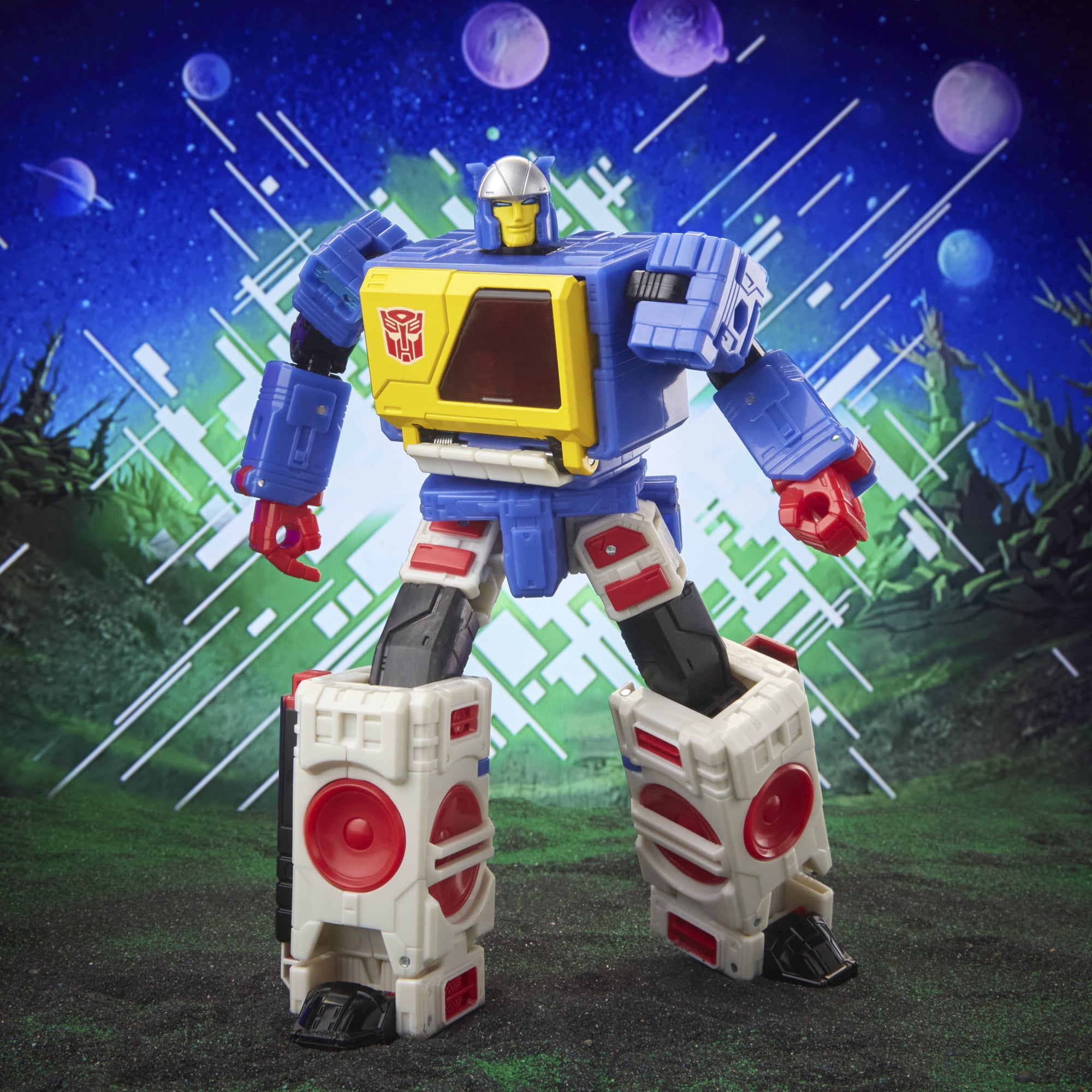 Transformers Legacy Evolution Voyager Twincast and Autobot Rewind Converting Action Figures (7”)