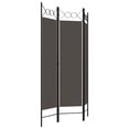 thumbnail image 2 of vidaXL 3-Panel Room Divider Anthracite 120x180 cm, 2 of 4
