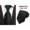 thumbnail image 3 of Men's Necktie Classic Silk Tie Woven Jacquard Neck Ties, 3 of 5