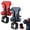 1PC*Grey+1PC*Red, variant on 2026 Portable Self-Locking Power Tool Holster, Quick Draw Metal Waist Hanger for Drills Hammers, Drill Holder Belt Clip for Construction DIY,1pc,red