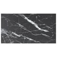 thumbnail image 1 of vidaXL Table Top Black 120x65 cm 8mm Tempered Glass with Marble Design, 1 of 3