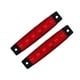 thumbnail image 2 of 2 luces traseras de 12 V y 6 LED para remolque de camión, luces indicadoras laterales, luces pequeñas de señalización (rojas), 2 of 7