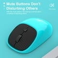 thumbnail image 5 of PURCOLT Wireless Mouse 2.4G Noiseless Mouse With USB Receiver Portable Computer Mice For Desktop Computer Laptop Up to 65% off, 5 of 5