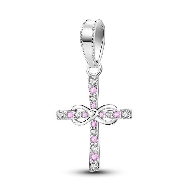 Charms 2023 Encantos 925 Plata Rosa Serie Estrellas Colgante Cuentas Ajuste Original Collar Pulsera Regalo Para Las Mujeres Diy