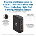 thumbnail image 3 of Tripp Lite U280W04145C4G 4-Port 145W USB-C GaN Desktop Charger - PD 3.1, 3 of 11