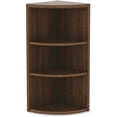 thumbnail image 3 of Lorell, Walnut Laminate Office Suite Desking, 1 Each, Walnut, 3 of 3