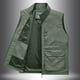 thumbnail image 2 of Chaleco informal de trabajo para hombre Chaleco de hombre Chaleco de hombre Chaleco de hombre de mediana edad Pesca Talla grande Suelto, 2 of 5