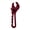 Red, variant on Adjustable Aluminum Wrench Hose Fitting Tool Aluminum Spanner AN3-AN12 Wrench Spanner Fitting Tools Hose Adapter