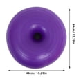 thumbnail image 2 of CTIRCHIU Flexible Yoga Ball Assorted Color PVC Donut Shape 4-Pcs Set, 2 of 7