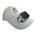 thumbnail image 4 of Sombrero con visera solar y ventilador, carga USB, ideal para golf, correr, senderismo y actividades al libre. Blanco, 4 of 8