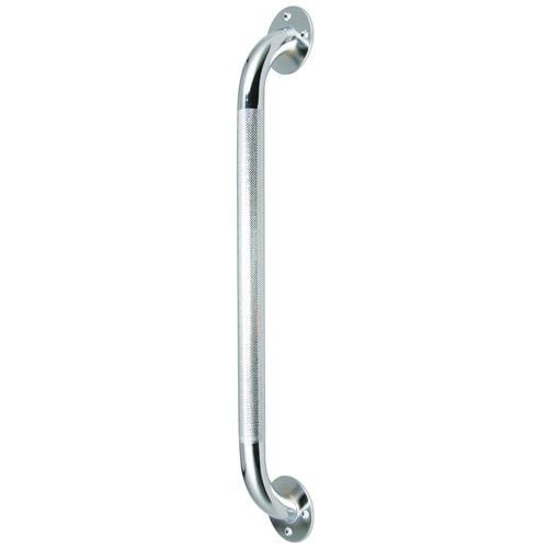 Knurled Grab Bar Chrome, 32 L, 1 Count