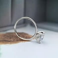 thumbnail image 4 of Cushion Cut Moissanite Ring 3 Ct Engagement Ring Solitaire White Gold Ring Special Christmas Gift, 4 of 5