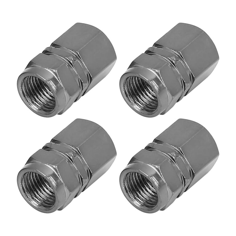 Grey Valve Stem Caps