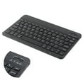 thumbnail image 1 of 10inch Keyboard, Retro Keyboard Ergonomic Keyboard Ultra-thin Keyboard Key Board  Keyboard Portable Keyboard  for IOS /  /  Black,White, 1 of 7