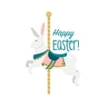 thumbnail image 3 of CafePress - Happy Easter Carousel Mugs - 15 oz Ceramic Large White Novelty Mug, 3 of 4