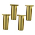 thumbnail image 2 of veasfak 4x Pieds de Meuble Cadre de Lit Support Fixe pour Canapés Meubles TV Commode Or 15cm, 2 of 9