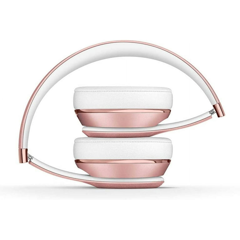  Beats Solo3 Wireless On-Ear Headphones - Apple W1 Headphone  Chip, Class 1 Bluetooth, 40 Hours of Listening Time, Built-in Microphone -  Rose Gold (Latest Model) : Electronics