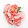 Martha Stewart Celebrations White Peony Crepe Flower Bouquet, 1 Each