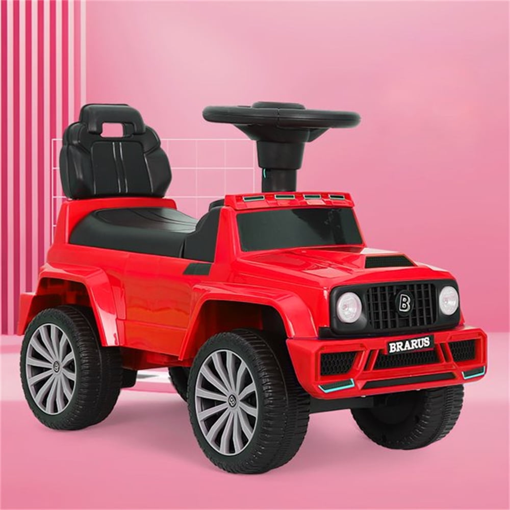 Kids Ride On Push Car, Sliding Car Toy with with LED Headlights, Horn