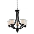 thumbnail image 1 of 5 Light Chandelier 702-5-BRZ, 1 of 2