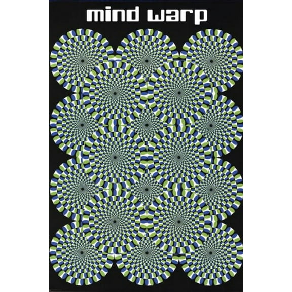 Mind Warp Circles Poster Poster Print (24 x 36)