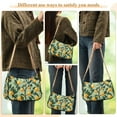 thumbnail image 4 of FORMRS Womens Shoulder Bag with Chain Strap Clutch Purse Cute Tote Handbag, Orange Tree, 4 of 7