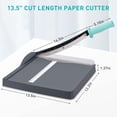 thumbnail image 2 of Guillotina de papel NOKAPIN AN22021, corte de 30 cm, capacidad de 16 hojas, 2 of 7