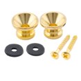 thumbnail image 3 of Musiclily Basic Guitar Metal Medium Strap Buttons End Pins for Acoustic Electric Bass Guitar Ukulele ,Gold (Set of 2), 3 of 5