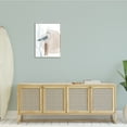 thumbnail image 4 of Stupell Industries Tranquil Seagull Nautical Bird Blue Coral Beach Post, 24 x 30, Design by Lucille Price, 4 of 5