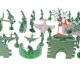 thumbnail image 5 of Juego de 72 piezas del ejército de la Segunda Mundial, figuras de acción de soldado de 4,5 cm, regalo de colección Baoblaze Soldier Playset, 5 of 8