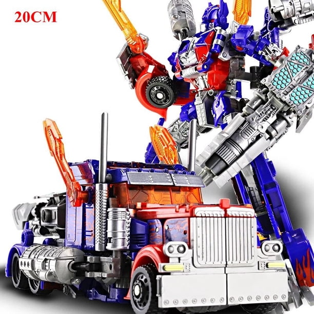 juguetes de transFormación de 18CM para niños, Figura de acción de coche Robot de Anime, modelo de ingeniería de avión de película genial, regalo para niños, SH-01D