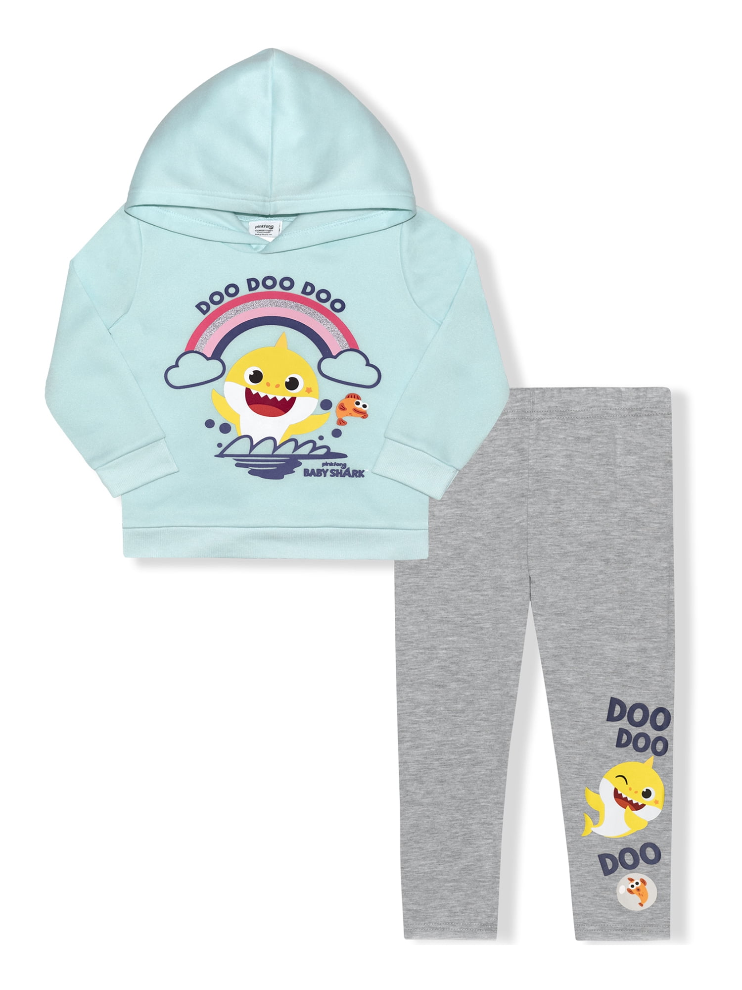 Baby Shark Fleece Legging Set, 2-Piece for Baby Zambia Ubuy